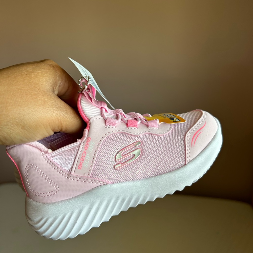 Skechers Kids Light Pink Athletic Sneakers